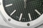 Royal Oak 15510 SS IPF 1:1 Best Edition Green Dial on SS Bracelet 4302 Super Clone - Image 5