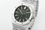 Royal Oak 15510 SS IPF 1:1 Best Edition Green Dial on SS Bracelet 4302 Super Clone - Image 3
