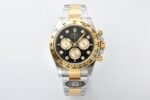 Daytona 126503 SS/YG Gain Weight CF 1:1 Best Edition Black Dial Diamond Marker On Oyster Bracelet DD4131