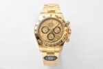 Daytona 126508 Gain Weight YG CF 1:1 Best Edition YG/Black Dial T Crystal Markers On YG Bracelet DD4131 V6