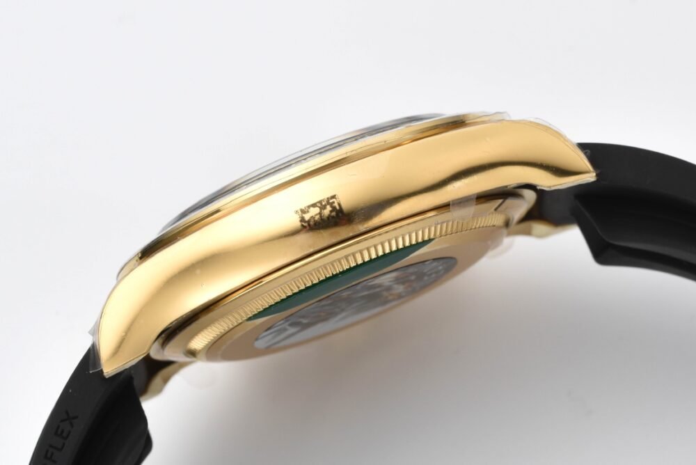 Daytona 126518 904L YG CF 1:1 Best Edition Black Dial Black/Gold Subdial on Oysterflex Strap DD4131 - Image 8