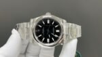 Oyster Perpetual 124300 41mm 904L Clean 1:1 Best Edition Tiffany Black Dial On SS Bracelet VR3230 MORE DETAILS - Image 3