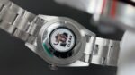 Oyster Perpetual 124300 41mm 904L Clean 1:1 Best Edition Tiffany Black Dial On SS Bracelet VR3230 MORE DETAILS - Image 6