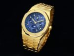 Royal Oak 41mm Complicated 26574 YG BBS Best Edition Blue Dial on YG Bracelet A5134 - Image 2