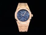 Royal Oak 41mm Complicated 26574 RG BBS Best Edition Blue Dial on RG Bracelet A5134
