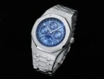 Royal Oak 41mm Complicated 26574 SS BBS Best Edition Ice Blue Dial on SS Bracelet A5134 - Image 3
