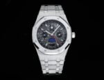 Royal Oak 41mm Complicated 26574 SS BBS Best Edition Gray Dial on SS Bracelet A5134