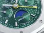 Royal Oak 41mm Complicated 26574 SS BBS Best Edition Green Dial on SS Bracelet A5134 - Image 4