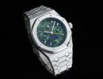 Royal Oak 41mm Complicated 26574 SS BBS Best Edition Green Dial on SS Bracelet A5134 - Image 2