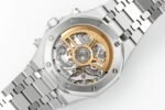 Royal Oak Chrono 26240 SS APSF 1:1 Best Edition Black Dial on SS Bracelet SA4401 Super Clone - Image 8