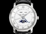 Villeret 6654 SS Complicated Function APSF 1:1 Best Edition White Dial on Leather Strap A6654 - Image 4