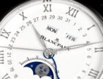 Villeret 6654 SS Complicated Function APSF 1:1 Best Edition White Dial on Leather Strap A6654 - Image 5