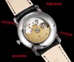 Villeret 6654 SS Complicated Function APSF 1:1 Best Edition White Dial on Leather Strap A6654 - Image 8
