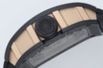 RM035-02 Real Black NTPT ZF 1:1 Best Edition Skeleton Dial On Black Rubber Strap Real Super Clone RMAL1 V7 - Image 6
