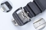 RM035 AMERICAS MANUAL CARBON/BLACK CERAMIC ZF 1:1 BEST EDITION SKELETON DIAL ON BLACK RUBBER STRAP SUPER CLONE RMUL1 - Image 9