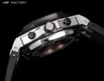 ROYAL OAK OFFSHORE 42MM CERAMIC BEZEL SS HBF BEST EDITION BLACK DIAL ON BLACK/RED RUBBER STRAP A3126 - Image 6