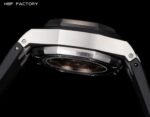 ROYAL OAK OFFSHORE 42MM CERAMIC BEZEL SS HBF BEST EDITION BLACK DIAL ON BLACK/RED RUBBER STRAP A3126 - Image 7