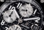 ROYAL OAK OFFSHORE 42MM CERAMIC BEZEL SS HBF BEST EDITION BLACK DIAL ON BLACK/RED RUBBER STRAP A3126 - Image 5