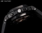 Royal Oak Offshore 44mm Black Ceramic APJF 1:1 Best Edition Black Dial on Black Rubber Strap A3126 - Image 6