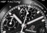 Royal Oak Offshore 44mm Black Ceramic APJF 1:1 Best Edition Black Dial on Black Rubber Strap A3126 - Image 5