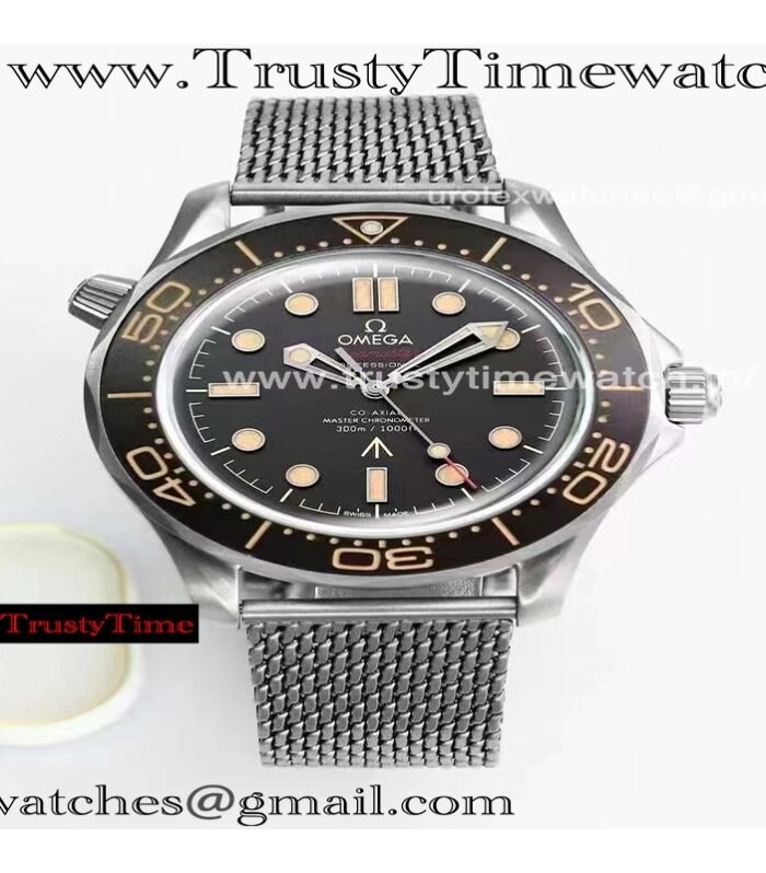 Omega Seamaster VS5 Bond 007 Crystal Sapphire Pot Cover Glass Custom 8806 Movement