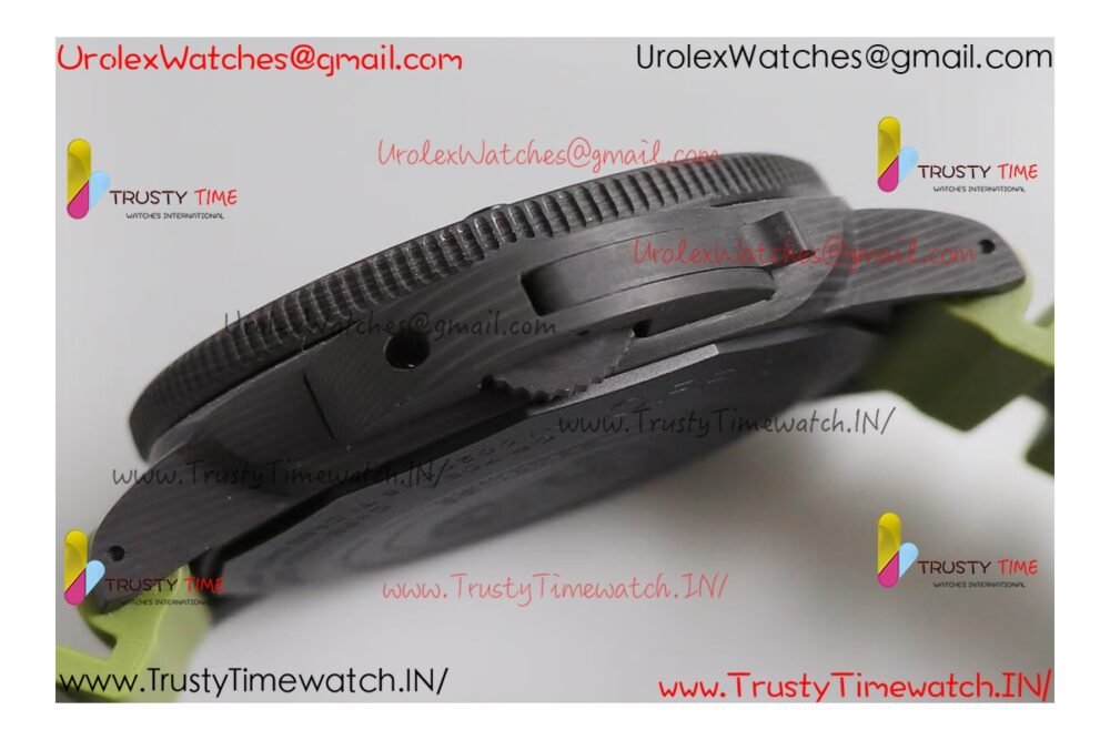 PAM00961 CARBOTECH VSF 1:1 BEST EDITION CARBON DIAL ON RUBBER STRAP P.9010 CLONE (FREE LEATHER STRAP) - Image 7