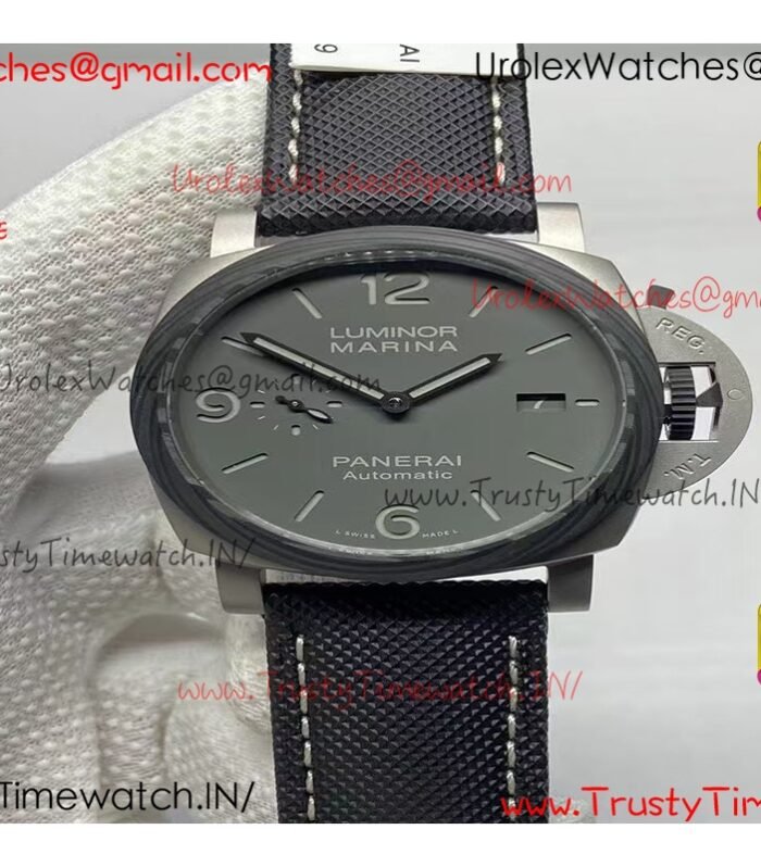 PAM01662 CARBOTECH VSF 1:1 BEST EDITION ON BLACK KEVLAR COMPOSITE STRAP P.9010 CLONE
