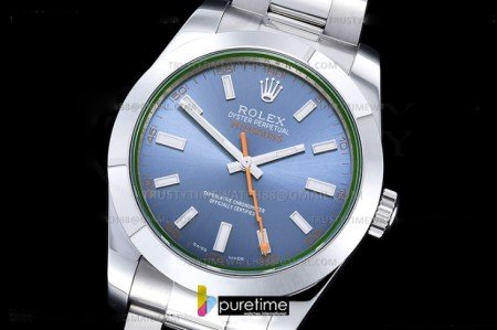 ROLMIL034A - Milgauss Z 116400GV 904L SS/SS Blue GMF V2 VR3131