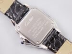 Panthère Secrete Ladies 27mm SS 8848F 1:1 Best Edition White Dial Diamonds Bezel on Black Croco Strap Ronda Quartz - Image 7