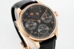 Portuguese IW503404 Real PR RG APSF 1:1 Best Edition Gray Dial On Black Leather Strap A52010 - Image 2