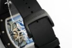 RM035 Americas Black Ceramic SONIC Best Edition Skeleton Dial on Black Rubber Strap Clone RMUL1 - Image 8