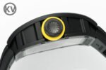 RM035 Americas Black Ceramic SONIC Best Edition Skeleton Dial on Black Rubber Strap Clone RMUL1 - Image 5