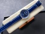 Navitimer 1 Automatic 41mm SS BLSF 1:1 Best Edition Blue Dial on Blue Leather Strap A2824 - Image 9
