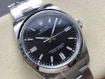 Oyster Perpetual 41mm 124300 904L Steel GMF 1:1 Best Edition Black Dial on SS Bracelet VR3230 V2 - Image 4