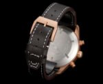 Pilot Chrono Spitfire IW377726 SS ZF 1:1 Best Edition Green Dial on Brown Leather Strap A7750 - Image 8