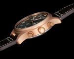 Pilot Chrono Spitfire IW377726 SS ZF 1:1 Best Edition Green Dial on Brown Leather Strap A7750 - Image 5