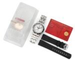 Seamaster Diver 300M B50F Black Ceramic White Dial on SS Bracelet A8800(Free Rubber Strap) - Image 9