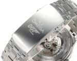 Seamaster Diver 300M ZF 1:1 Best Edition Black Ceramic Bezel Black Ceramic Dial on SS Bracelet A8800 - Image 8
