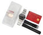 Seamaster Diver 300M ZF 1:1 Best Edition Black Ceramic Bezel Black Ceramic Dial on SS Bracelet A8800 - Image 9