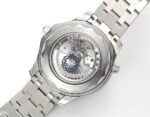 Seamaster Diver 300M B50F Blue Ceramic White Dial on SS Bracelet A8800 (Free Rubber Strap) - Image 7