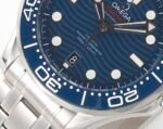 Seamaster Diver 300M B50F Blue Ceramic Blue Dial on SS Bracelet A8800 (Free Rubber Strap) - Image 5