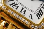 Panthère Secrete Ladies 22mm Diamond Bezel RG 8848F 1:1 Best Edition White Dial on RG Bracelet Ronda Quartz - Image 4