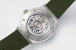 Classic Fusion 42mm Titanium JJZF 1:1 V2 Best Edition Green Dial On Green Gummy Strap - Image 8