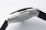 Classic Fusion 42mm Titanium JJZF 1:1 V2 Best Edition White Dial On Black Gummy Strap - Image 7