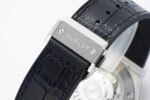 Classic Fusion 42mm Titanium JJZF 1:1 V2 Best Edition White Dial On Black Gummy Strap - Image 9