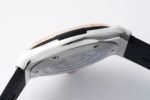 Classic Fusion 42mm RG JJZF 1:1 Best Edition Gray Dial On Black Gummy Strap - Image 7