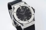 Classic Fusion 42mm Titanium JJZF 1:1 V2 Best Edition Gray Dial On Black Gummy Strap - Image 2