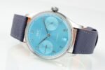 Portuguese Real PR IW501708 SS APSF 1:1 Best Edition Light Blue Dial On Blue Leather Strap A52010 - Image 4