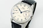 PORTUGUESE REAL PR IW500705 AZF 1:1 BEST EDITION ON BLACK LEATHER STRAP A52010 - Image 3