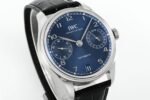 Portuguese Real PR IW501704 SS APSF 1:1 Best Edition Blue Dial On Black Leather Strap A52010 - Image 2